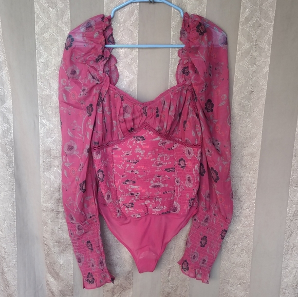 Free People Tops - ✔️ Free People Women's Top Brunch Date Bodysuit NWOT